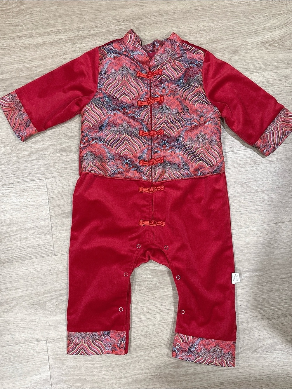 Traditional Chinese Baby Toddler Jumpsuit 100cm